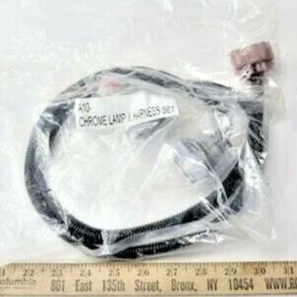 Unbranded Other - NEW A10-CHROME LAMP & HARNESS SET